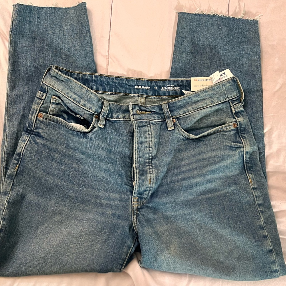 Straight Medium wash Jeans